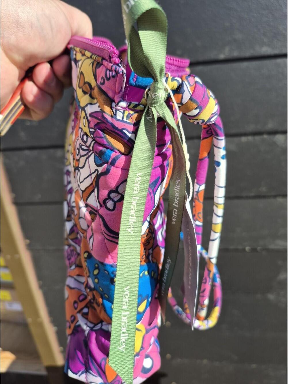 Vera Bradley Womens Featherweight Original Hipster Crossbody, Flutter, $80 MSRP - Picture 10 of 10